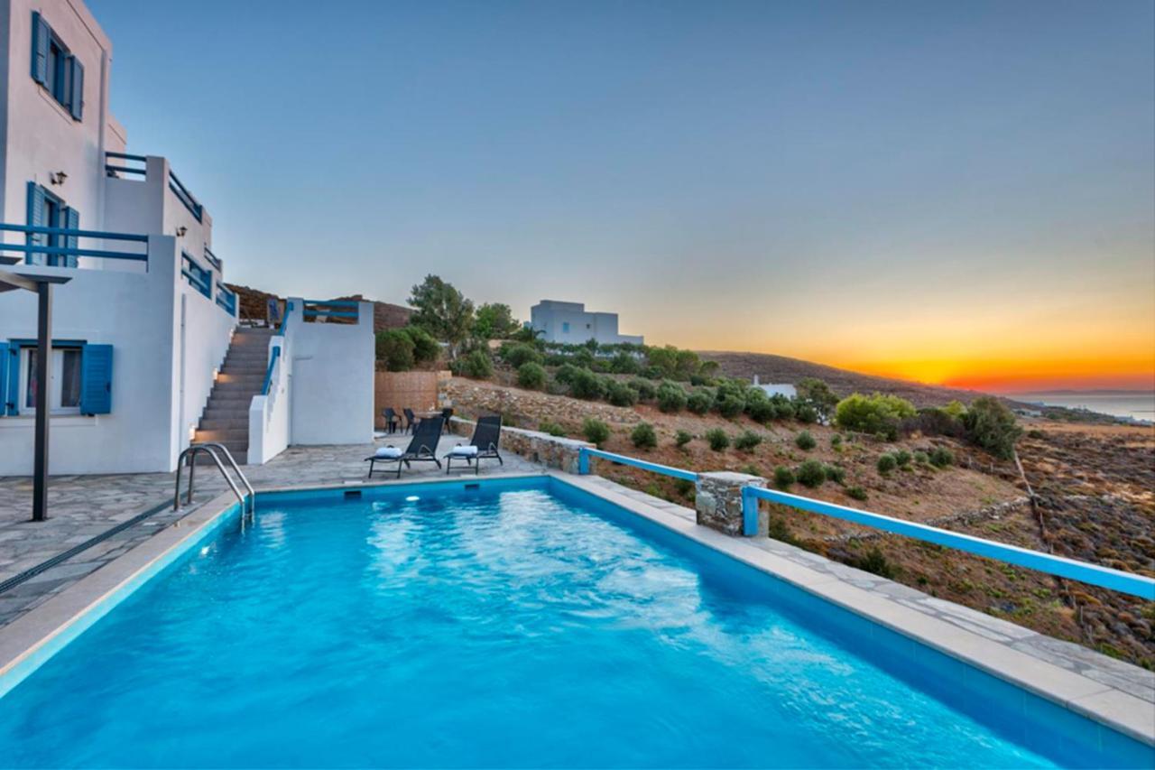 Oceania House With Sea View Villa Posidhonía Екстериор снимка