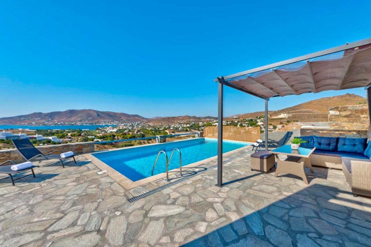 Oceania House With Sea View Villa Posidhonía Екстериор снимка