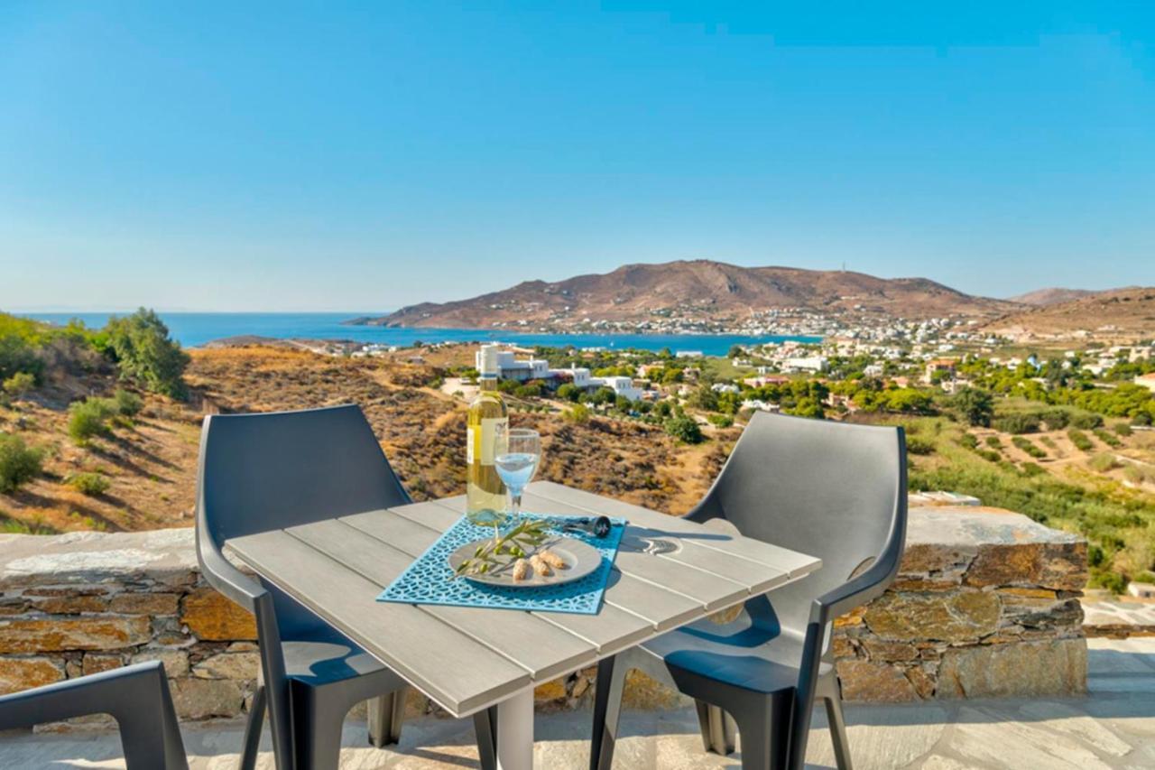 Oceania House With Sea View Villa Posidhonía Екстериор снимка