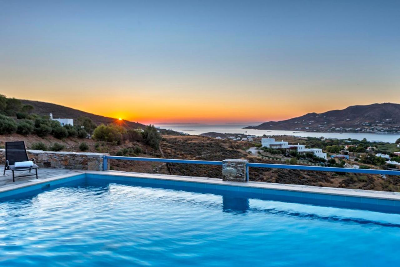 Oceania House With Sea View Villa Posidhonía Екстериор снимка