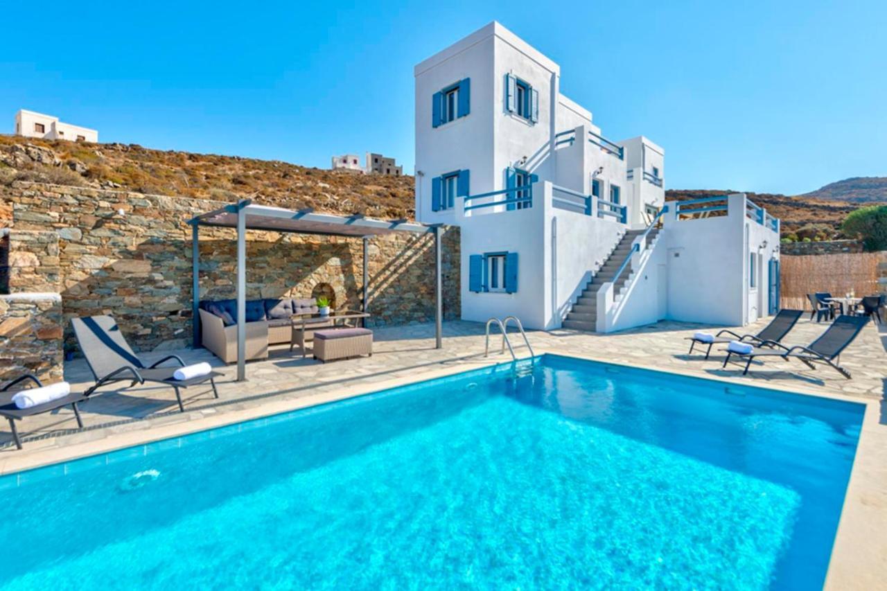 Oceania House With Sea View Villa Posidhonía Екстериор снимка