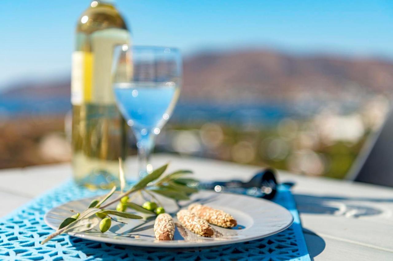 Oceania House With Sea View Villa Posidhonía Екстериор снимка