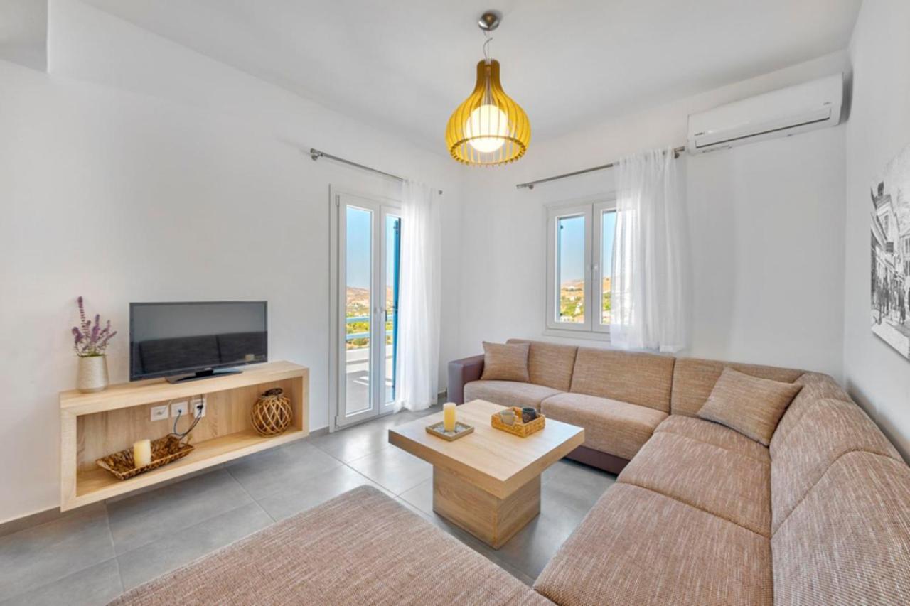 Oceania House With Sea View Villa Posidhonía Екстериор снимка