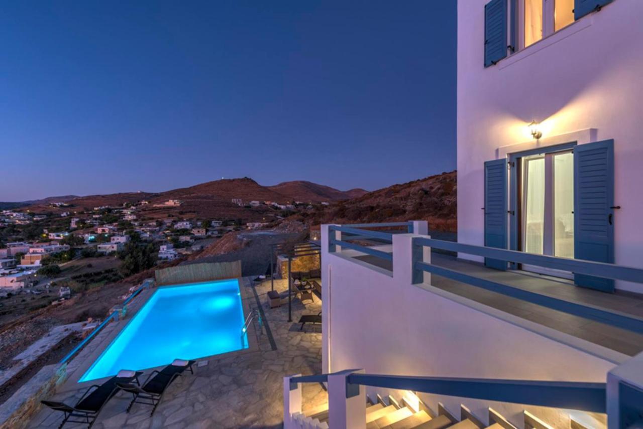 Oceania House With Sea View Villa Posidhonía Екстериор снимка