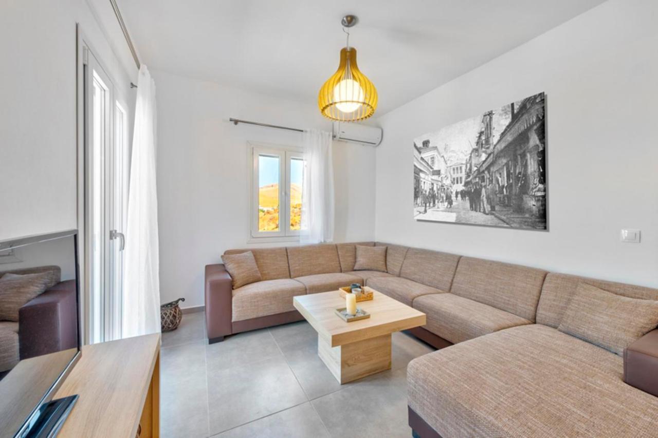Oceania House With Sea View Villa Posidhonía Екстериор снимка