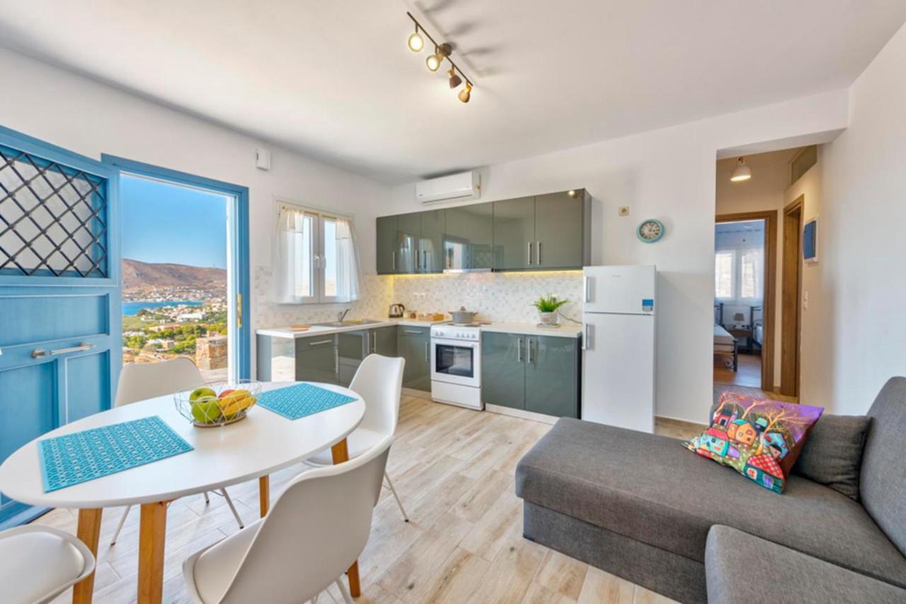 Oceania House With Sea View Villa Posidhonía Екстериор снимка