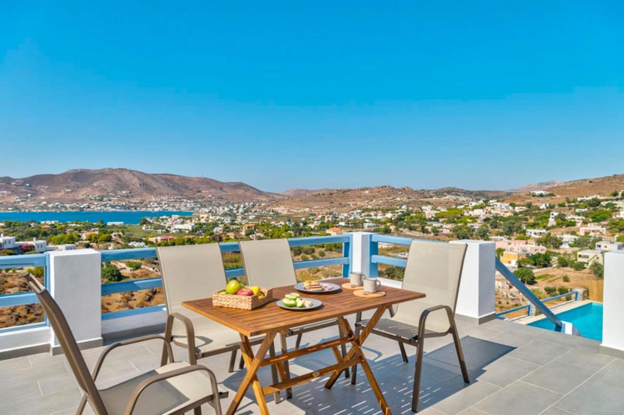 Oceania House With Sea View Villa Posidhonía Екстериор снимка