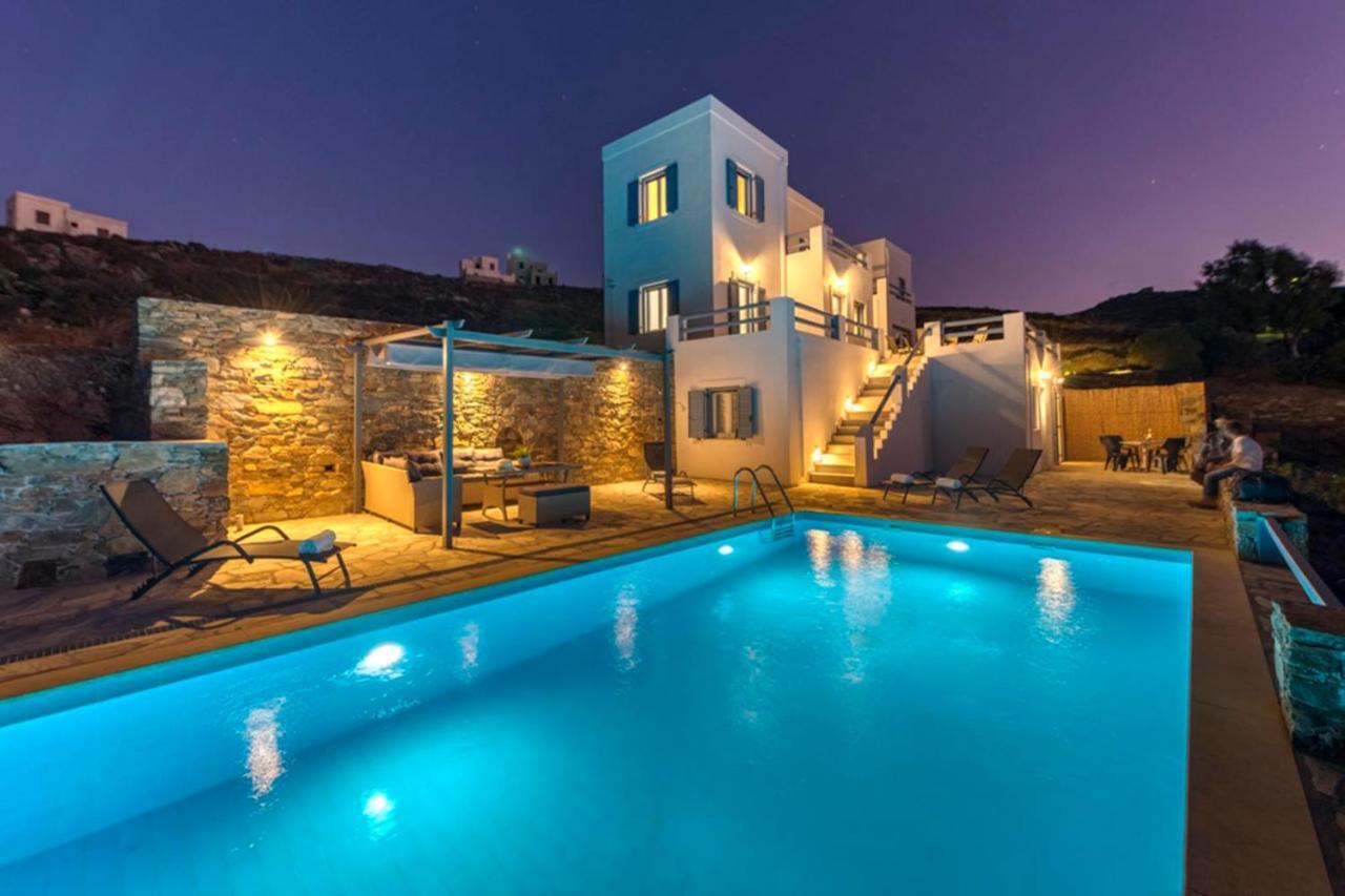 Oceania House With Sea View Villa Posidhonía Екстериор снимка