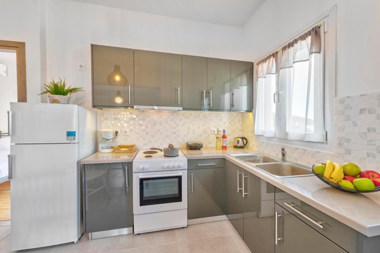 Oceania House With Sea View Villa Posidhonía Екстериор снимка